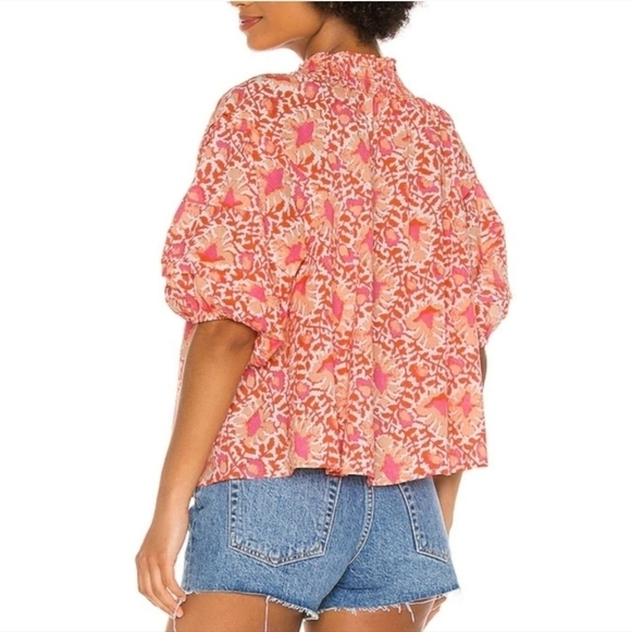 Free People Willow Printed Top - Picture 2 of 6